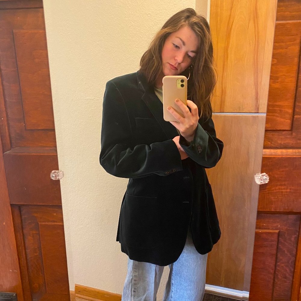 YSL Vintage Velvet Blazer